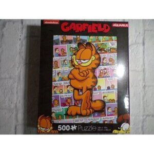 Aquarius Nickelodeon Garfield Comics Cat 500pc Jigsaw Puzzle 14 x 19 New Sealed